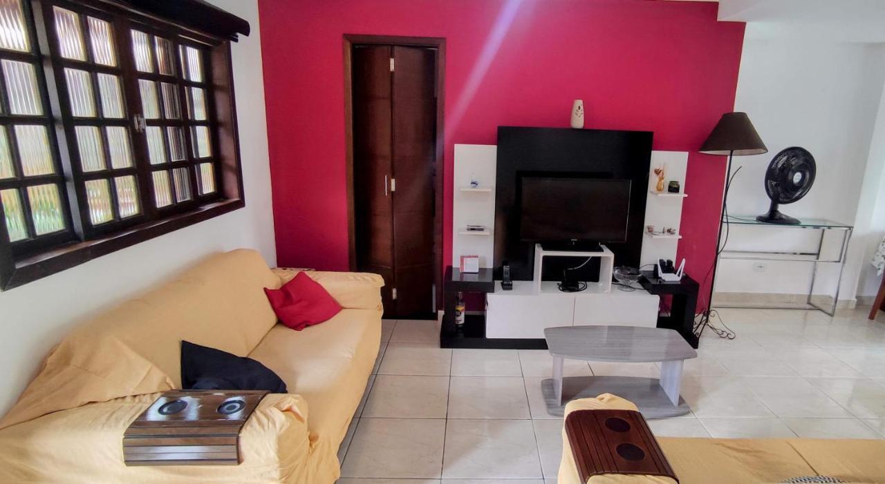 Casa Com Wi-Fi Qualidade- Ar Condicionado - Completa - Praia Da Enseada Guarujá Buitenkant foto